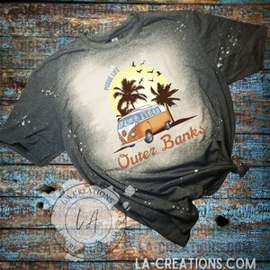 Outer Banks Pogue Life - Bleached Tee S-3X
